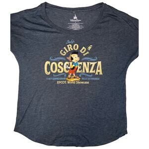 Disney Parks Epcot World showcase Italy  Pinocchio "Conscienza" T Shirt large